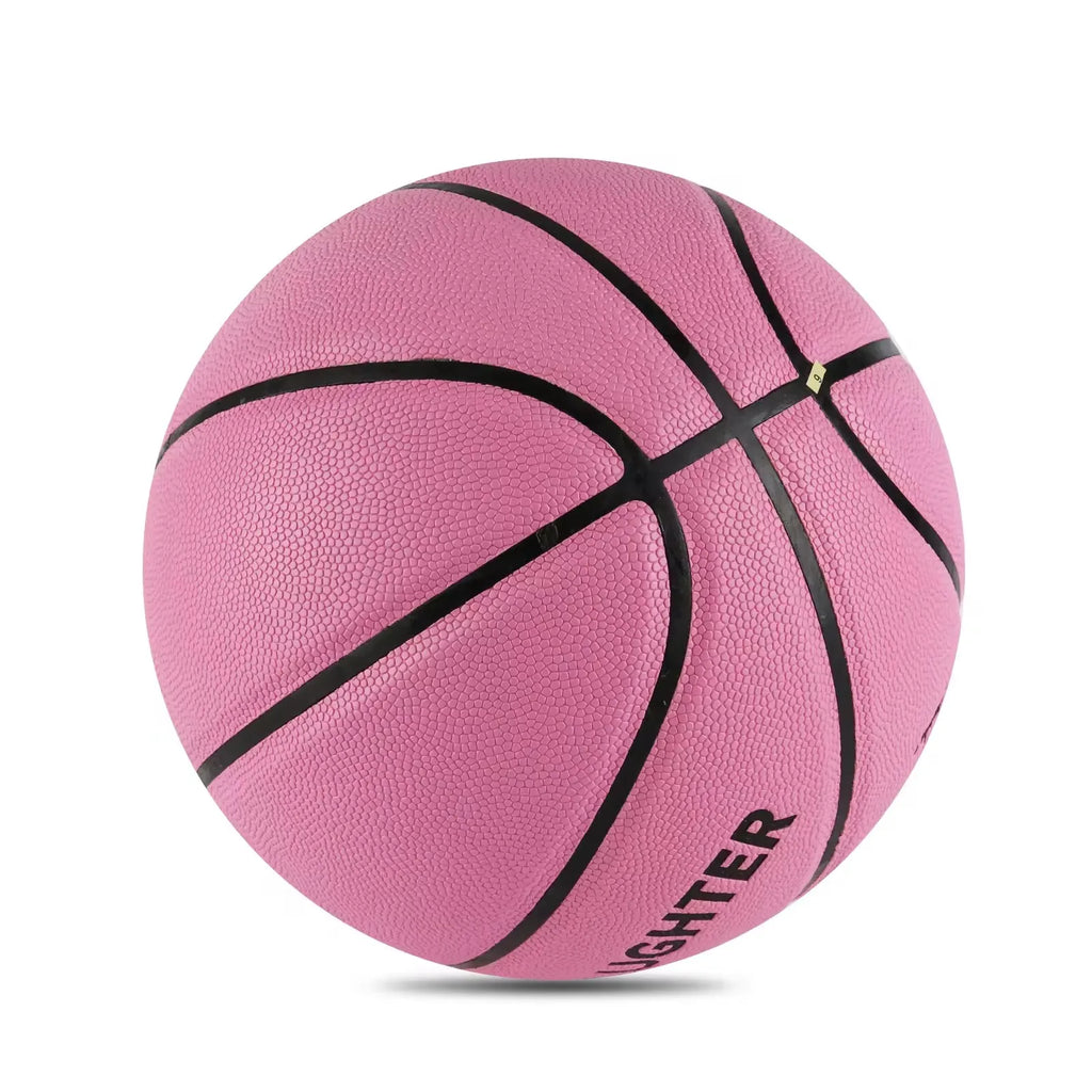 Engraved Basketball for Daughter (Pink)