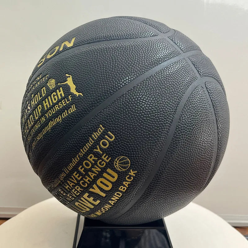 Engraved Basketball (Black)